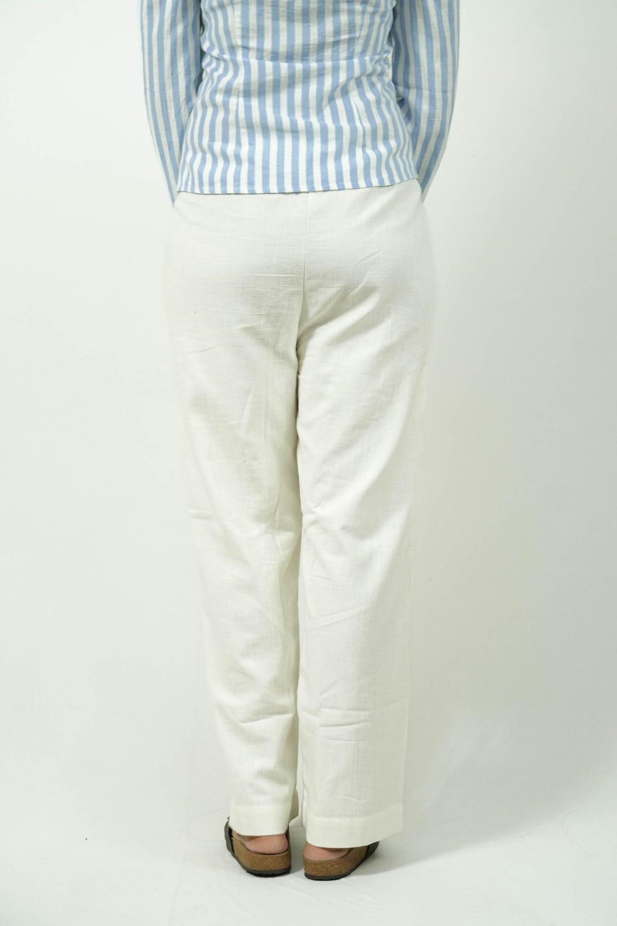 White Saji Pant