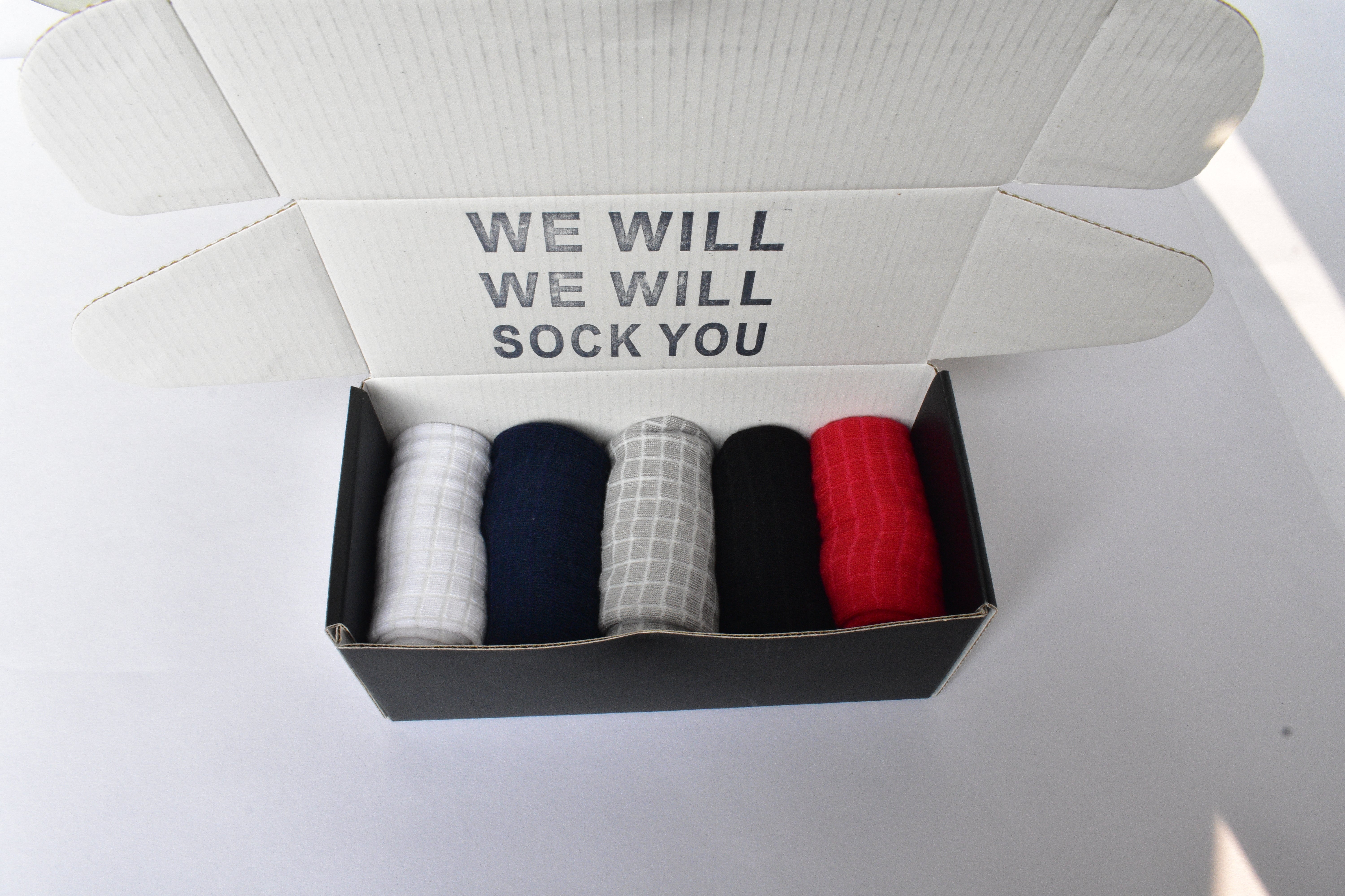 No More Thinking Socks set