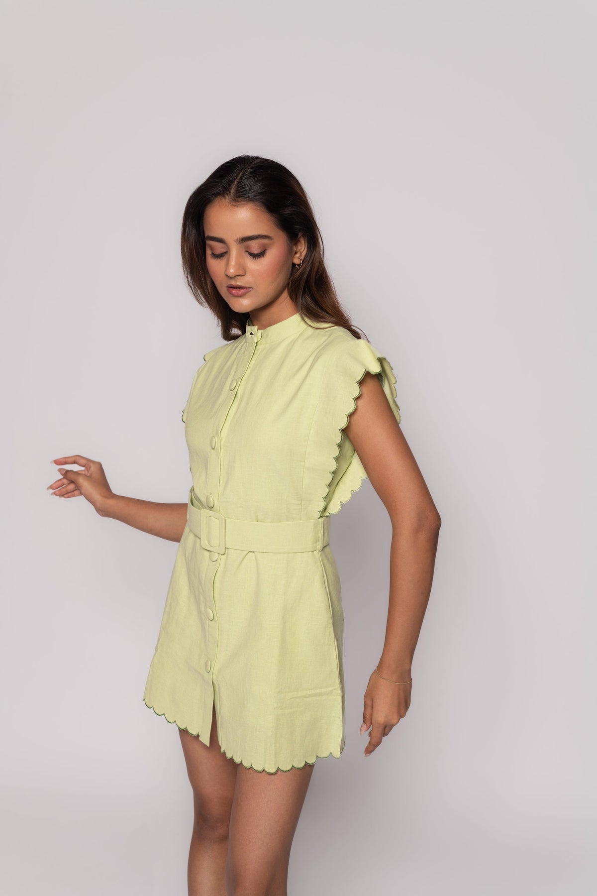 NAIA LINEN MINI DRESS