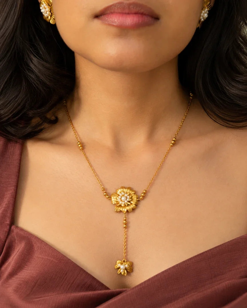 Mumma Bloom Y Necklace