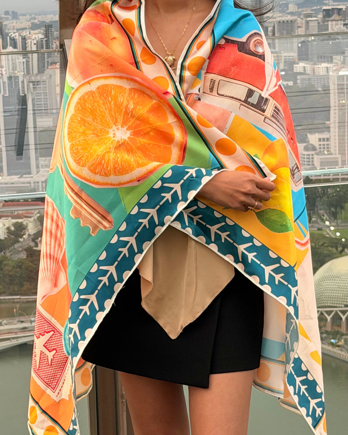 'Summer Getaway' scarf