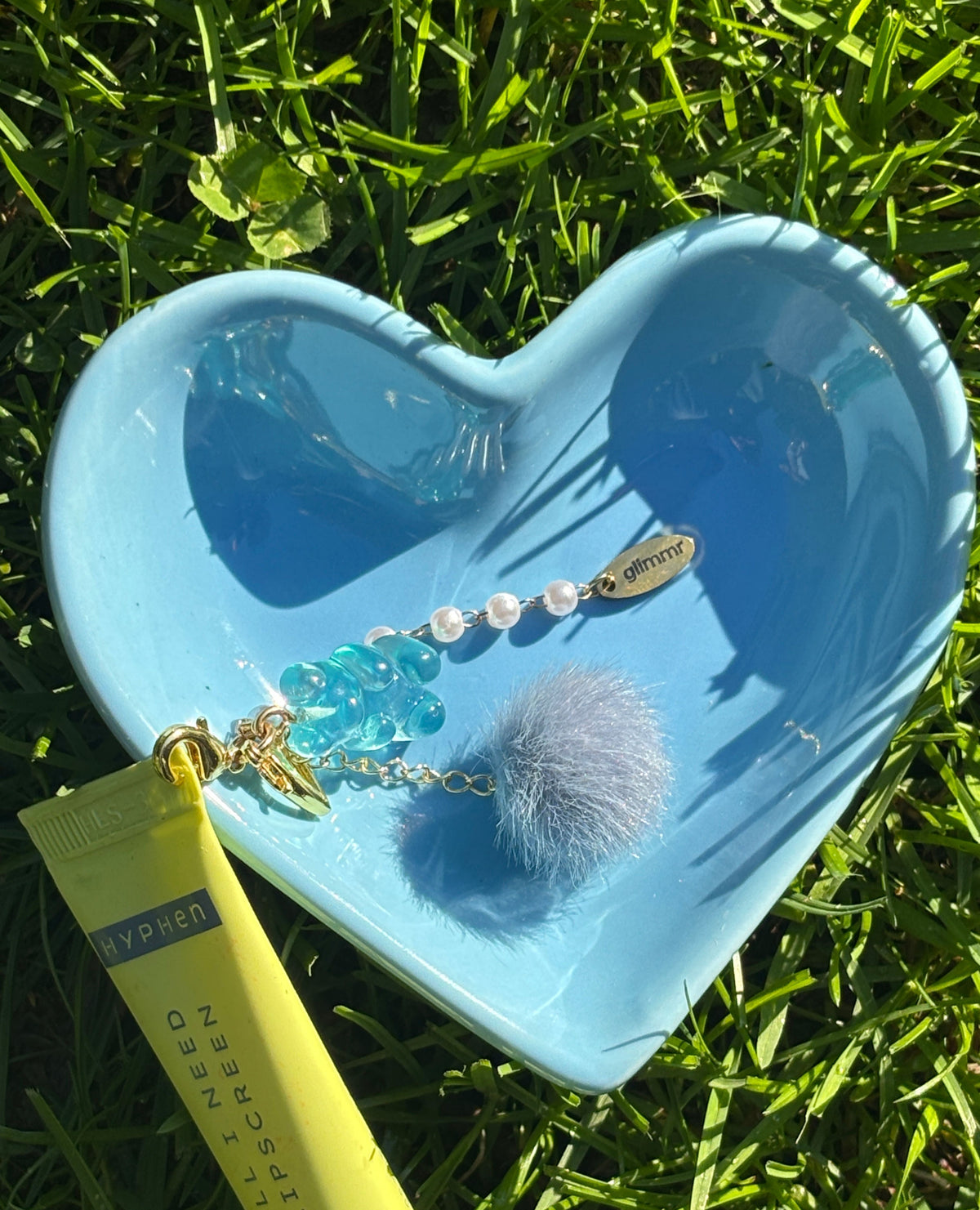 Baby Blue Lip Charm