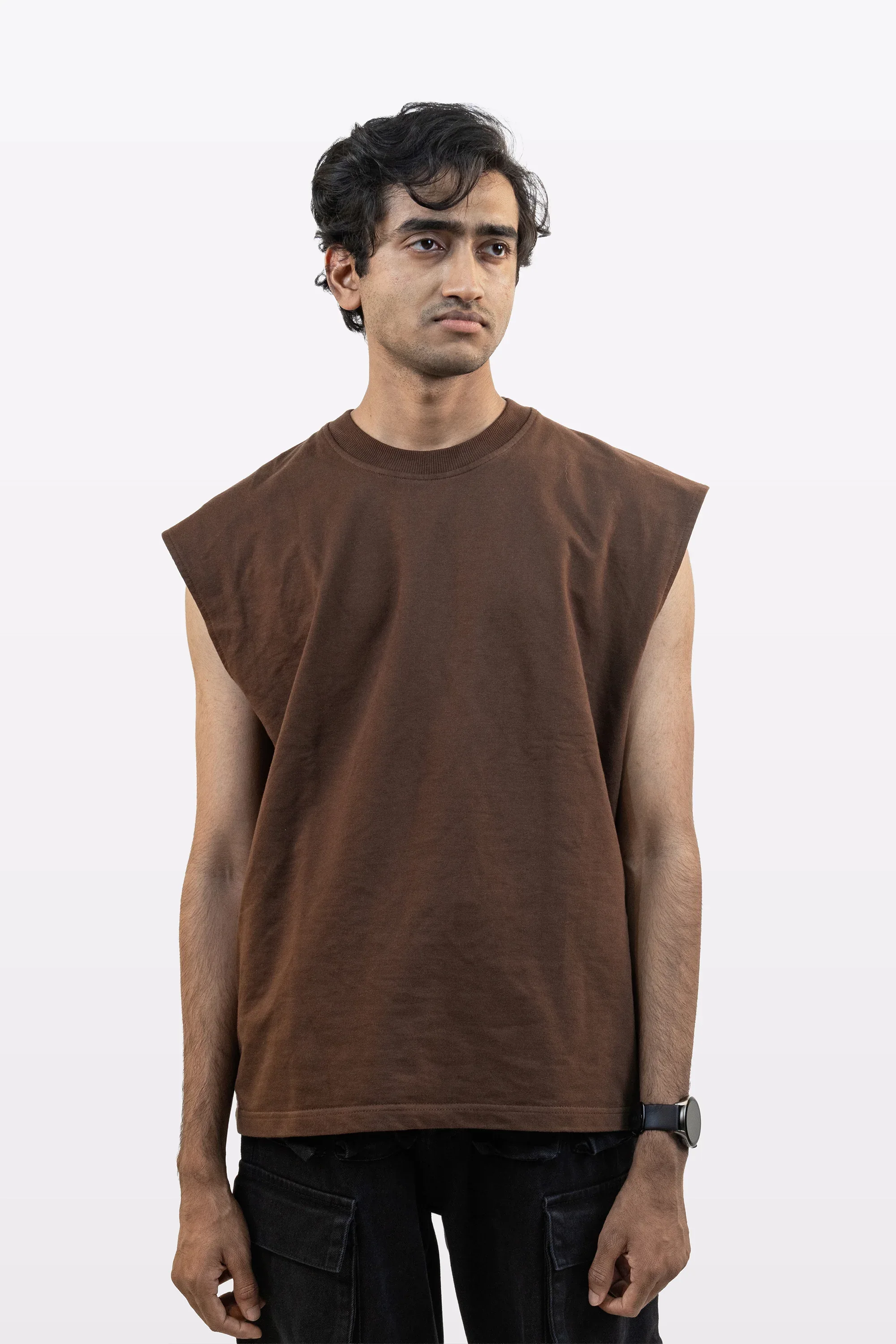 The Foundation Tank - Cacao - Harper Slein