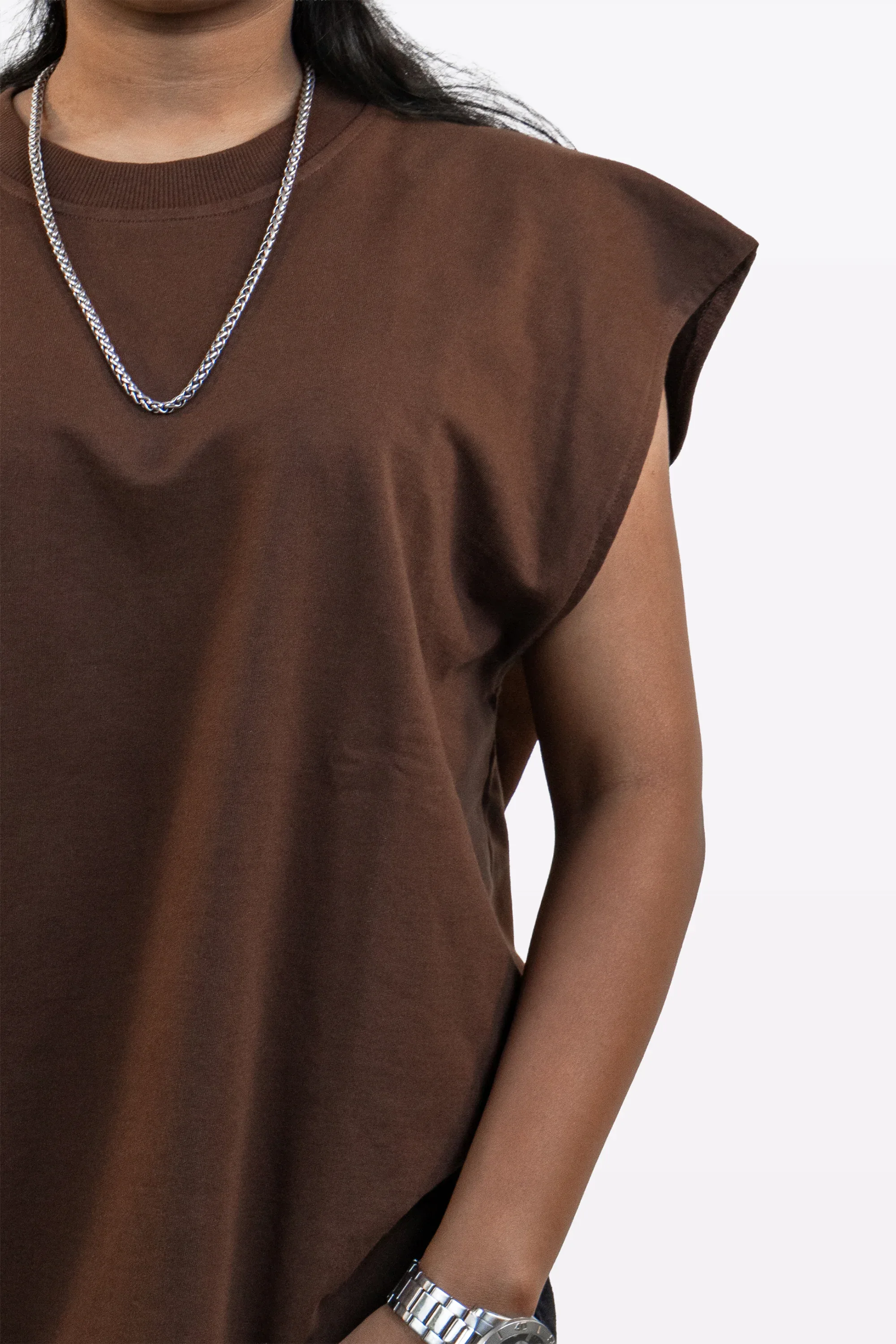 The Foundation Tank - Cacao - Harper Slein