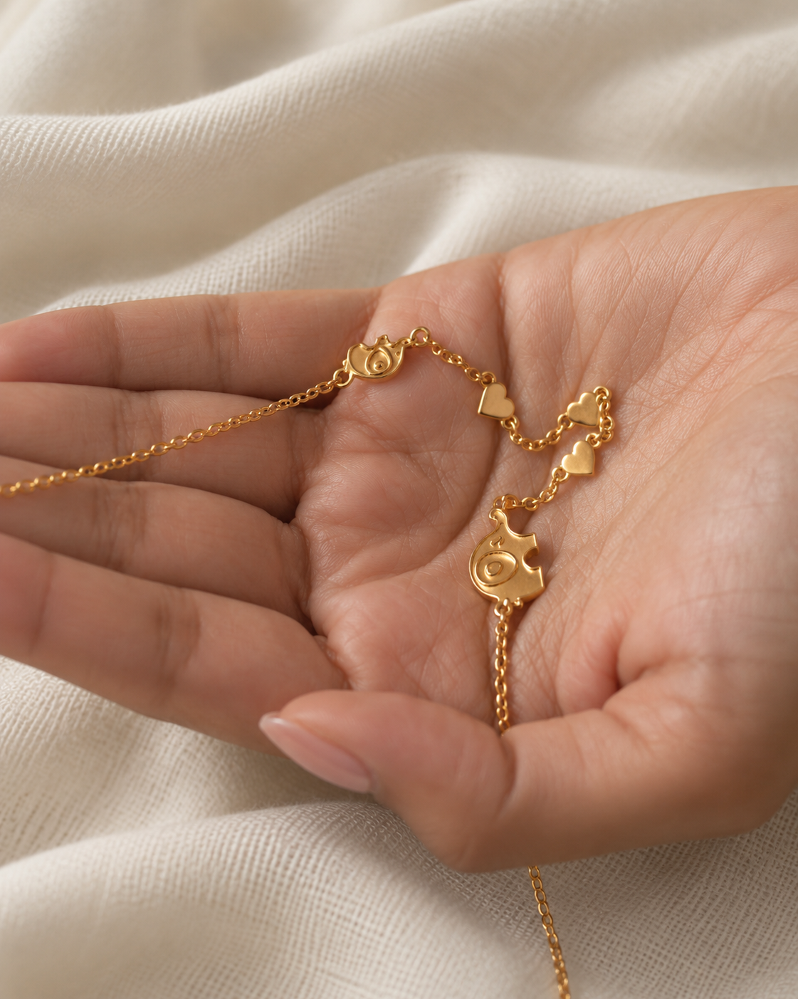 Ele & Calf Necklace
