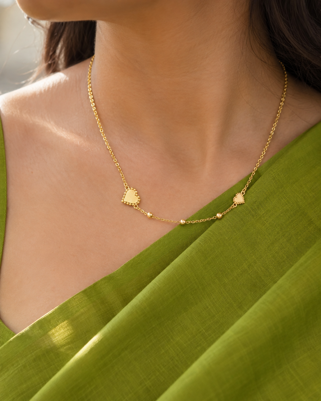 Heart & Mini Necklace