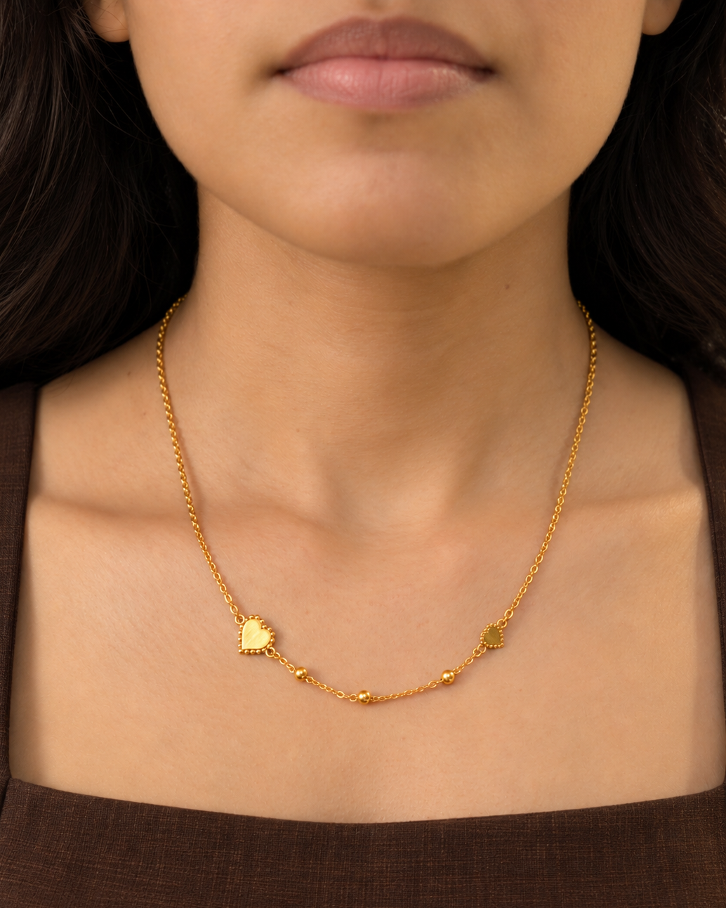Heart & Mini Necklace
