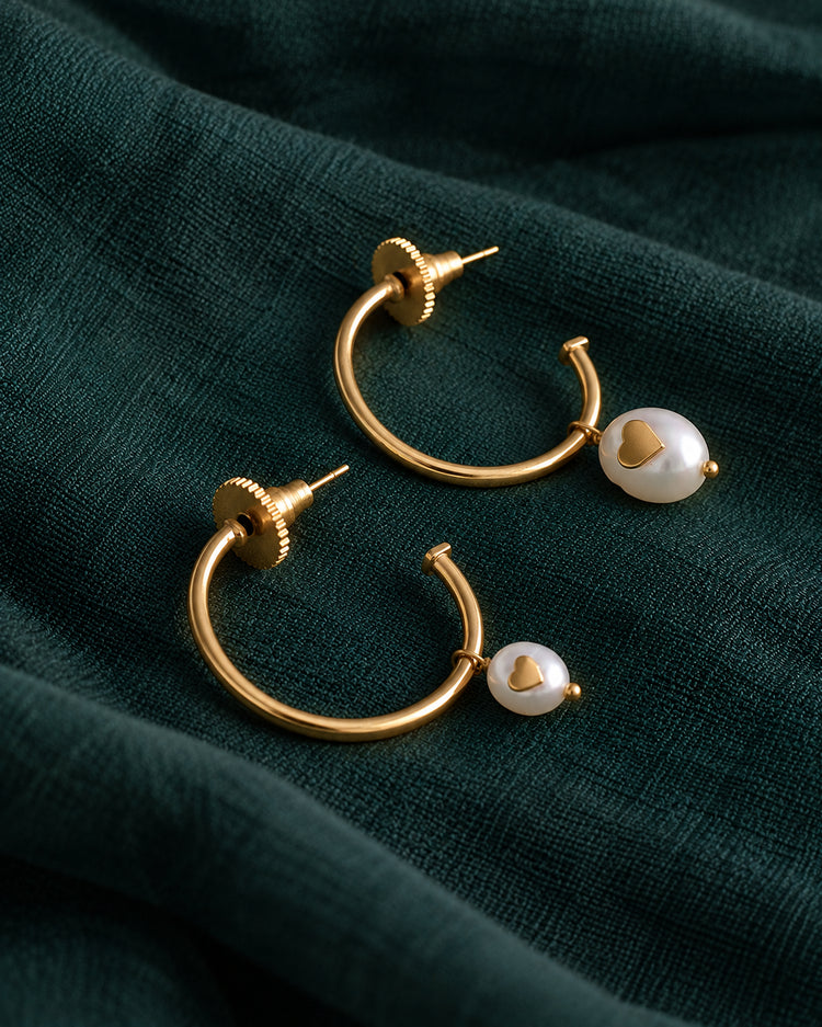 Me & Mine Mismatched Hoops