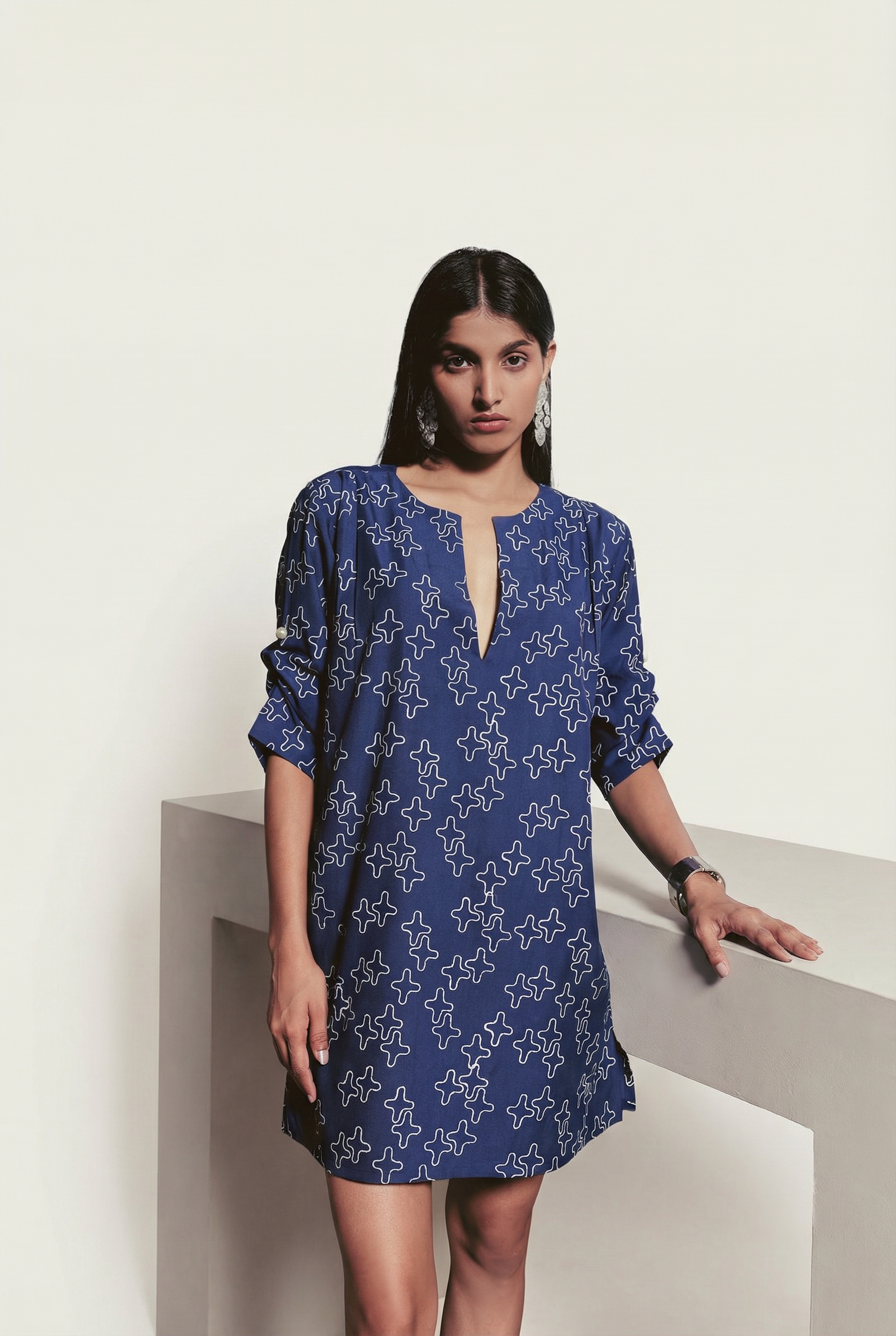 The Ease Pleat Dress