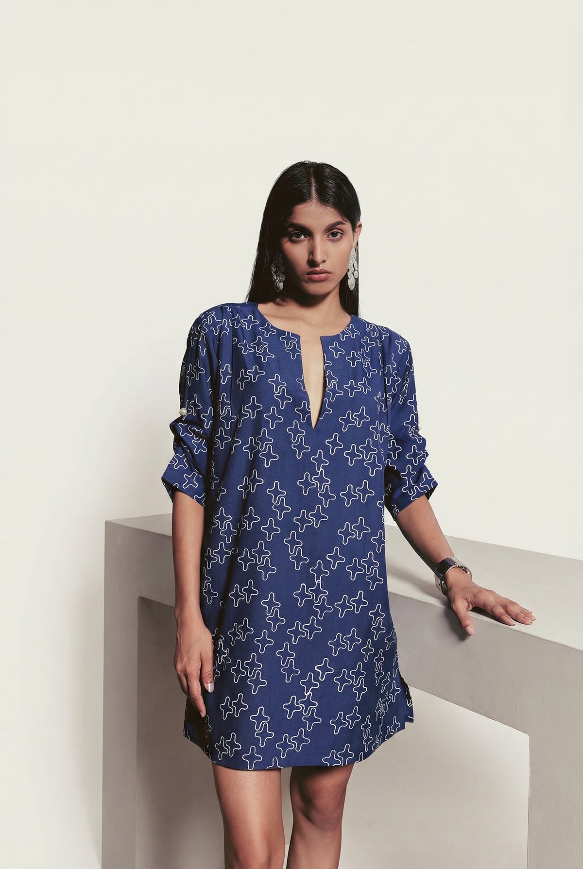The Ease Pleat Dress