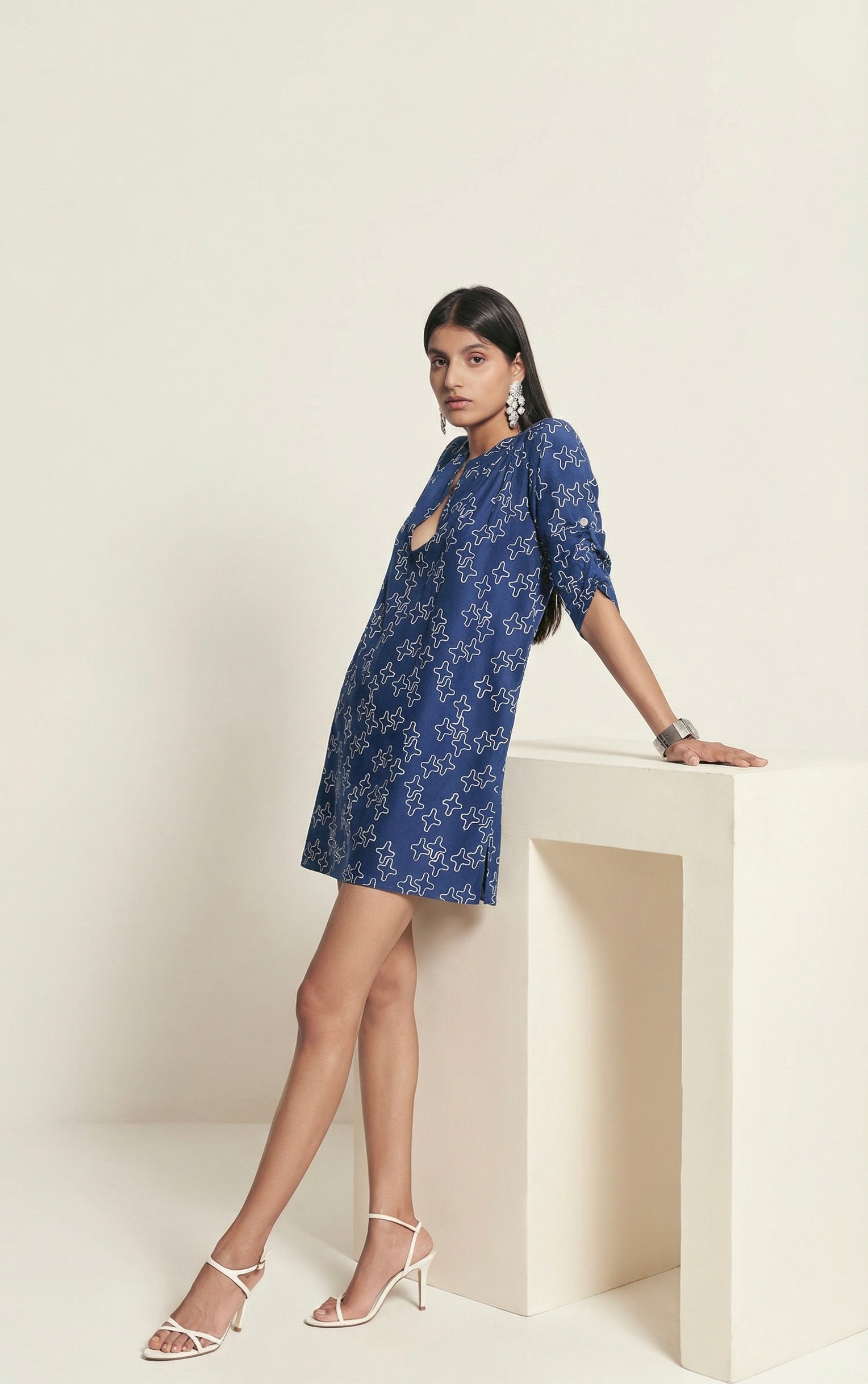 The Ease Pleat Dress