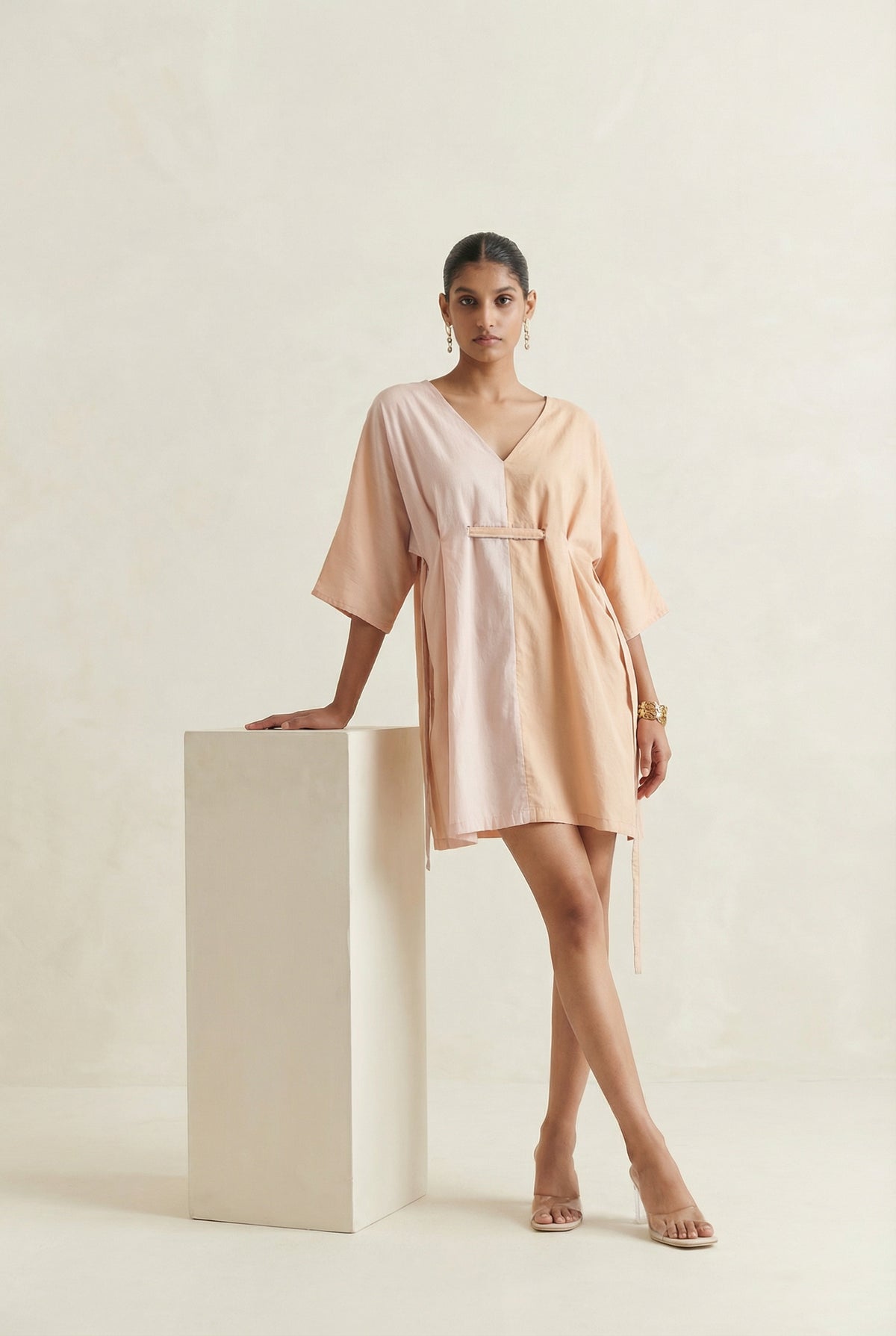 Color:Blush Apricot