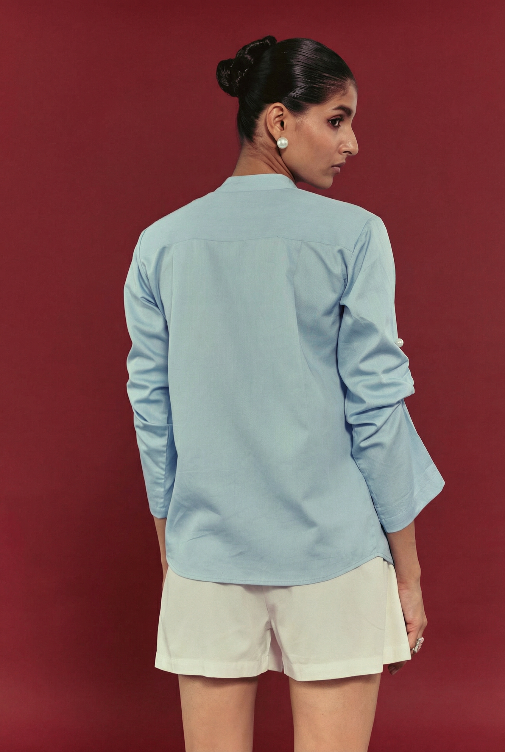 The Ease Pleat Shirt