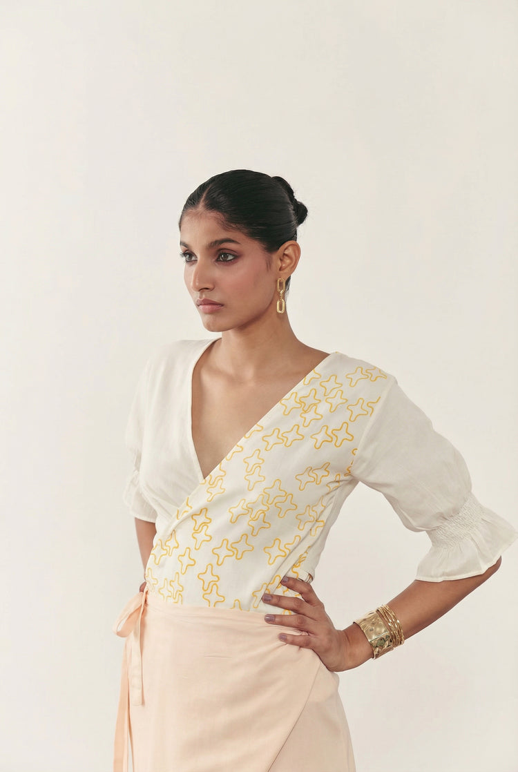 The Ally Wrap Top