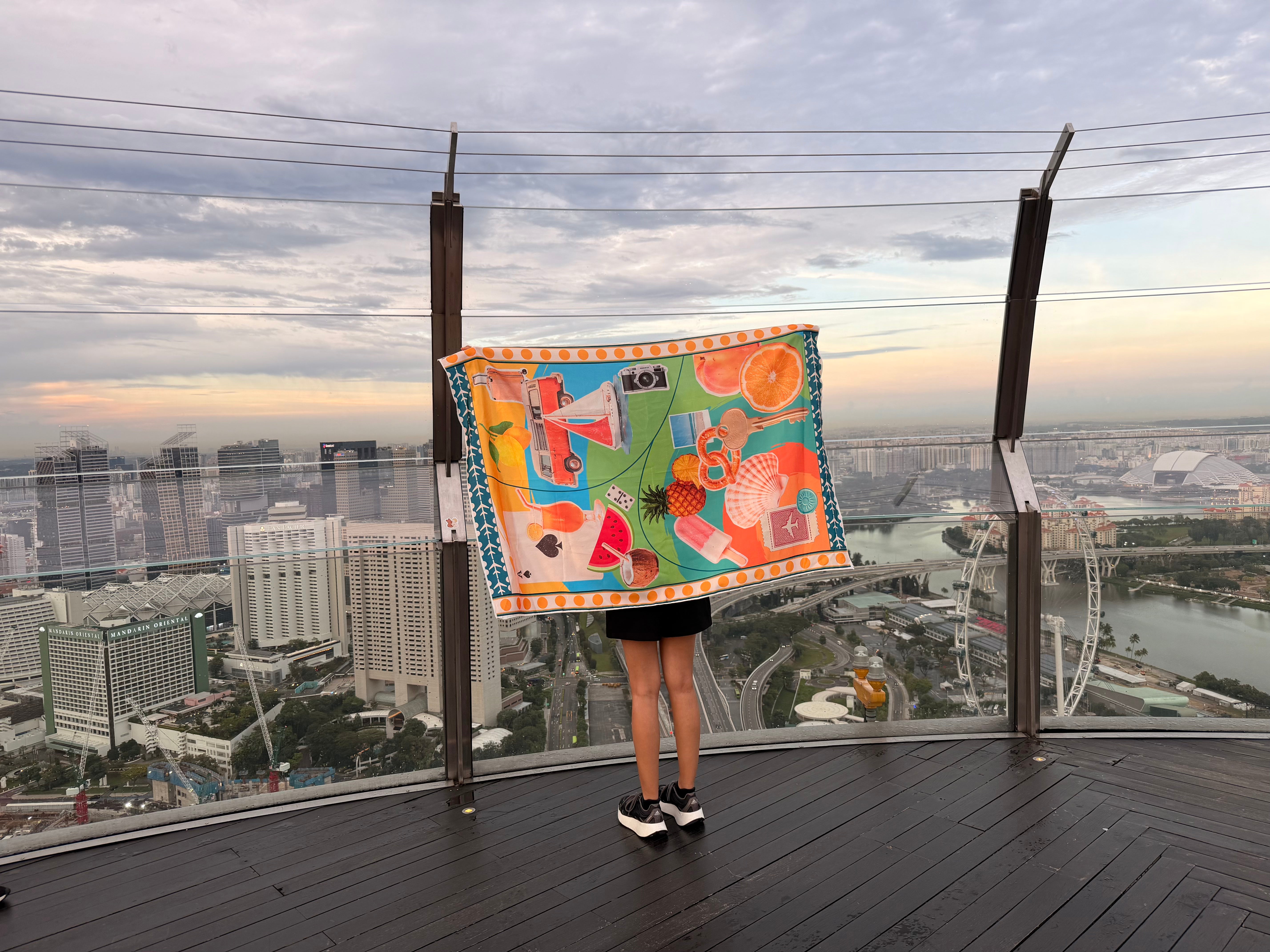 'Summer Getaway' scarf