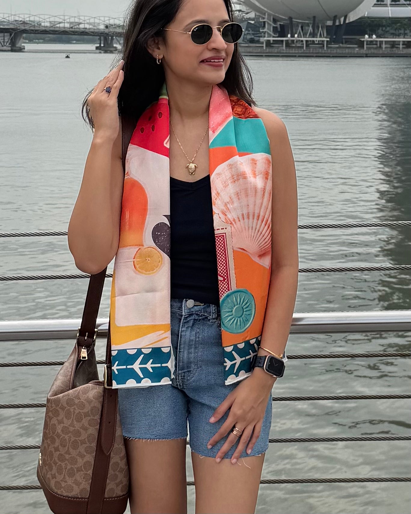 'Summer Getaway' scarf
