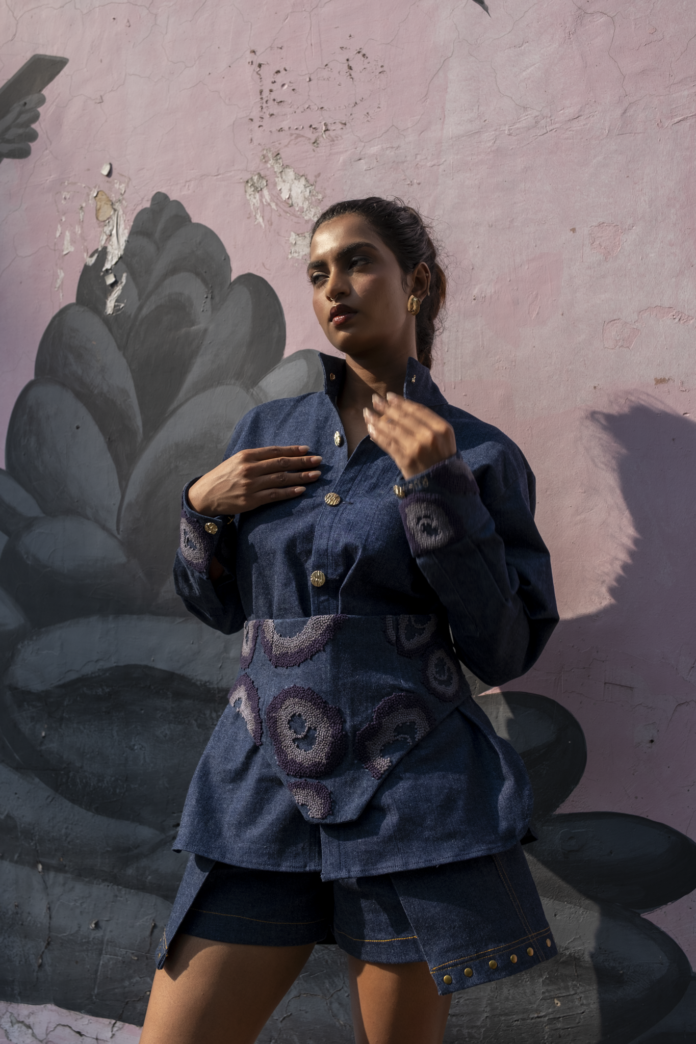 MEHFIL Shirt with corset