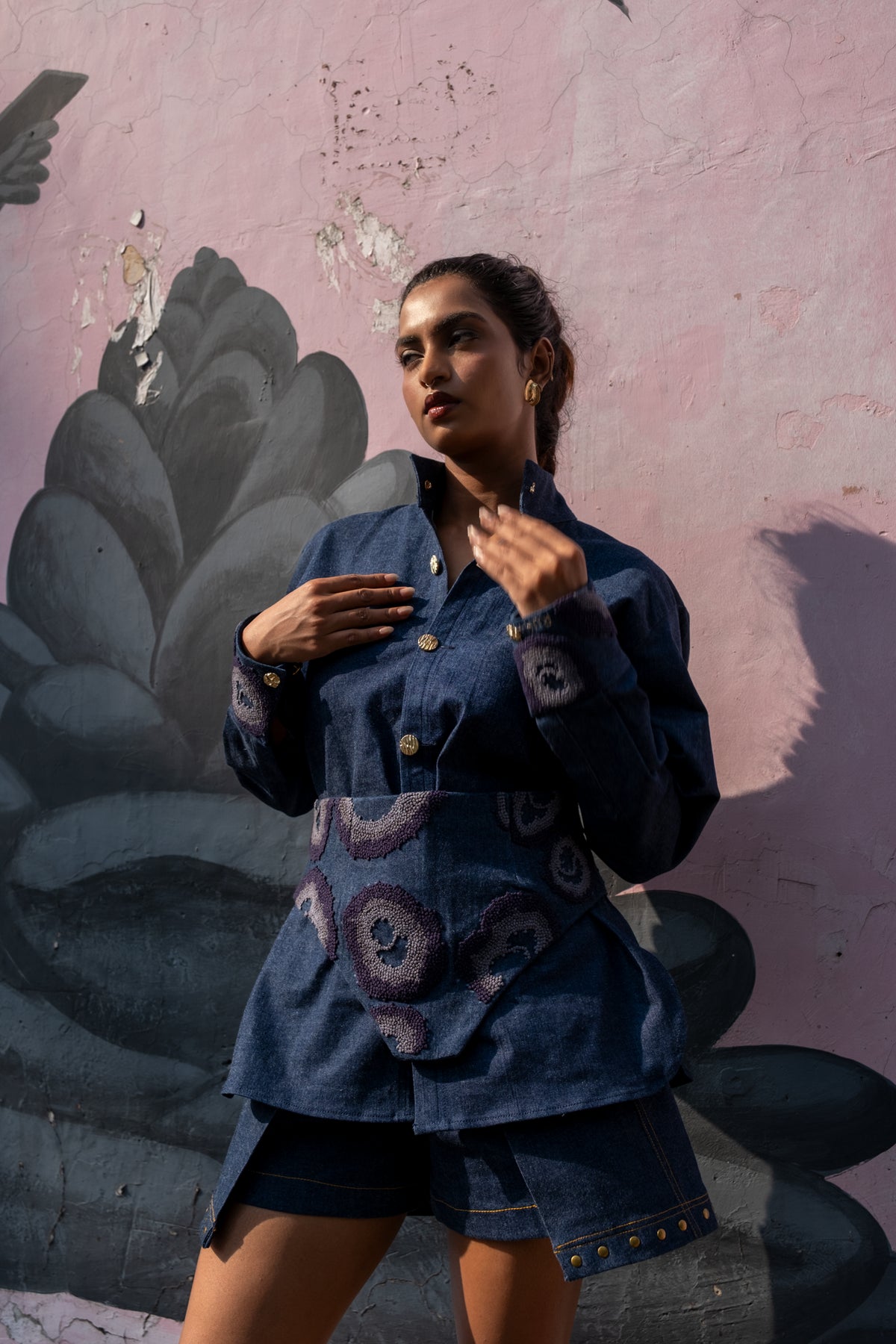 MEHFIL Shirt with corset