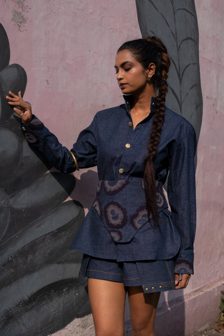MEHFIL Shirt with corset