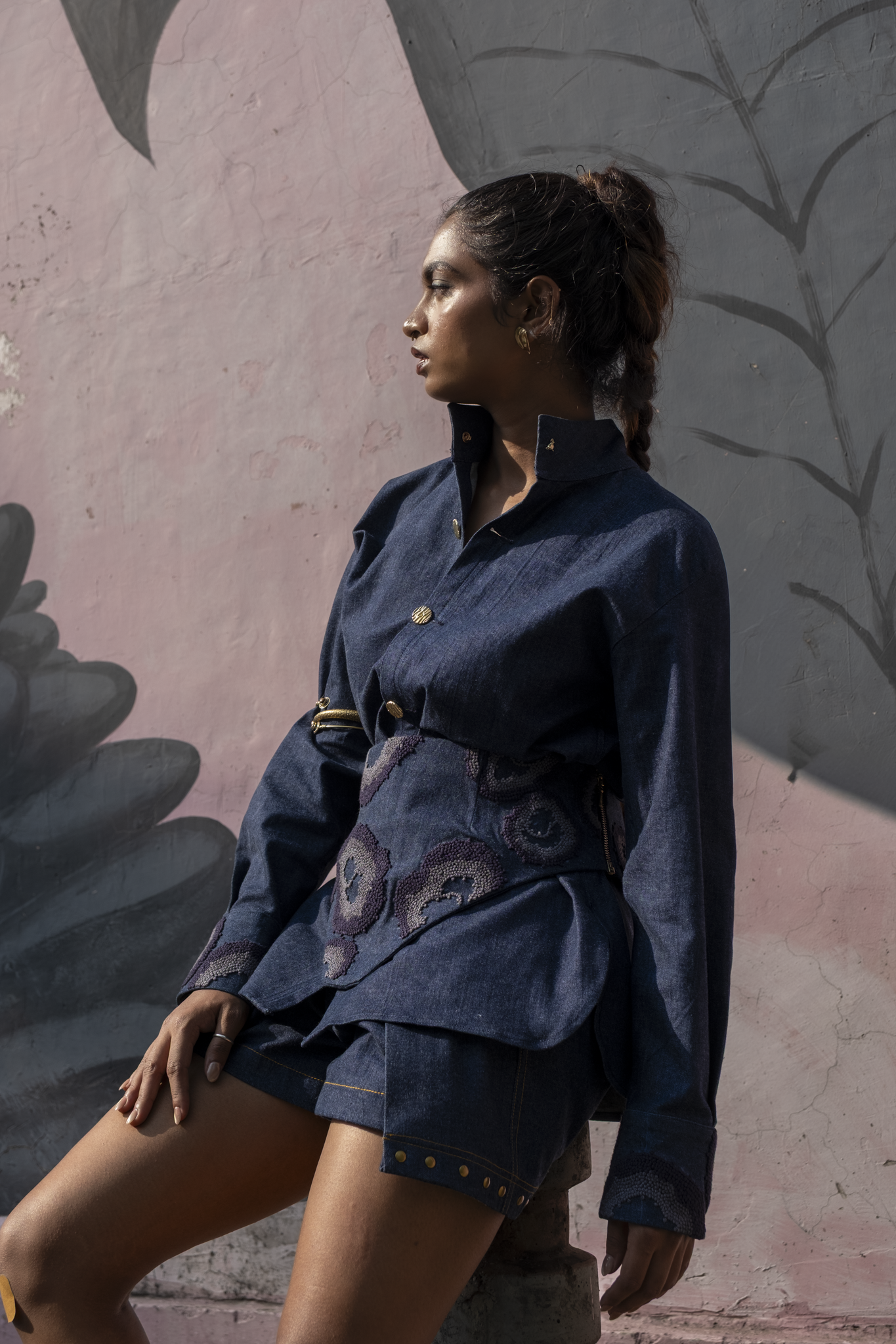 MEHFIL Shirt with corset