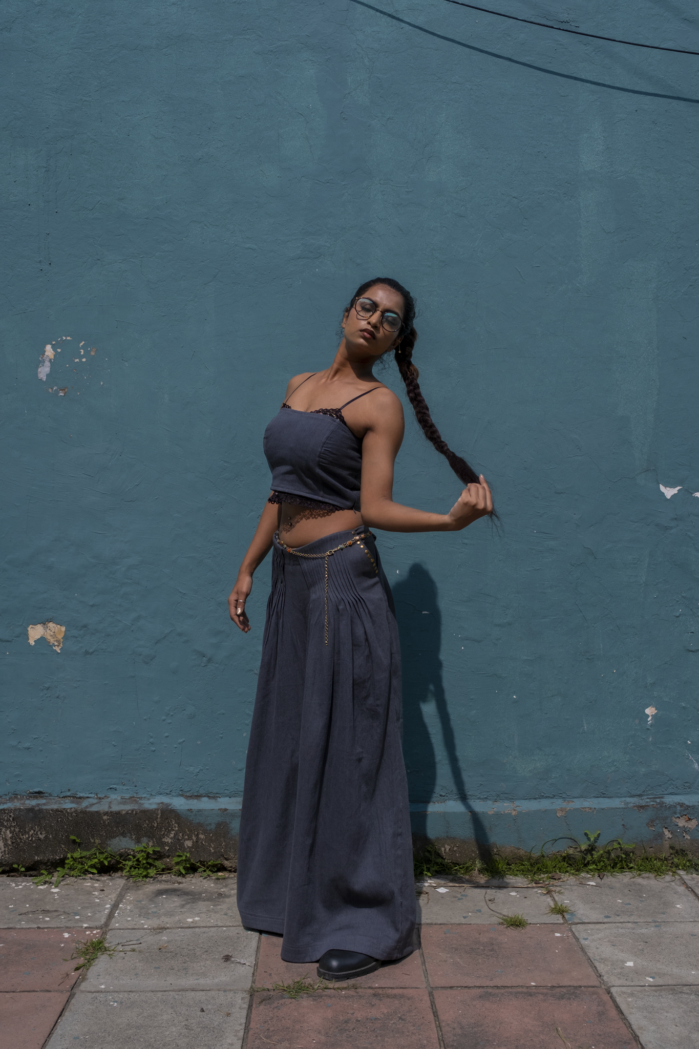 RAAHI Pleated Pants