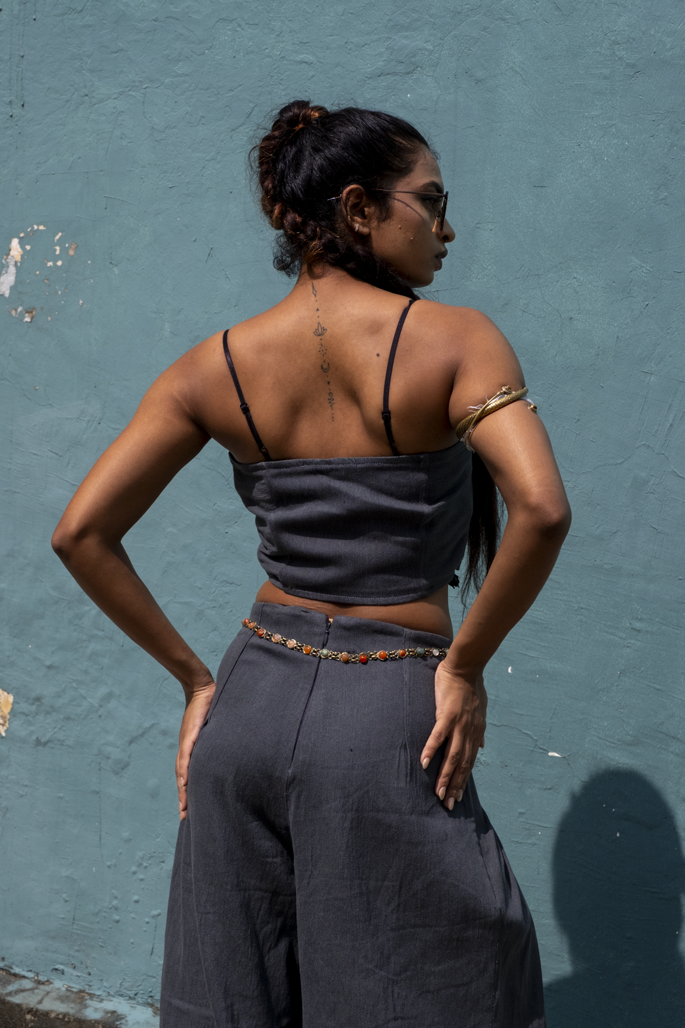 RAAHI Pleated Pants