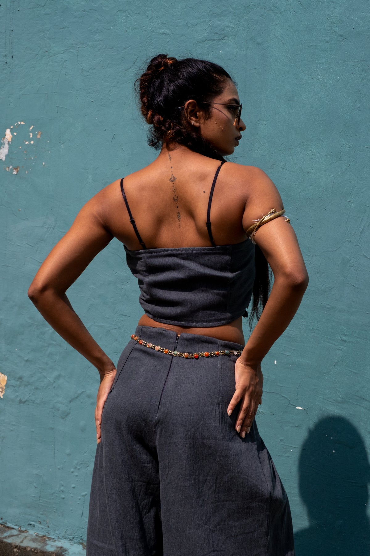 RAAHI Pleated Pants