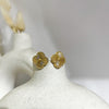 Gold Clover  Studs