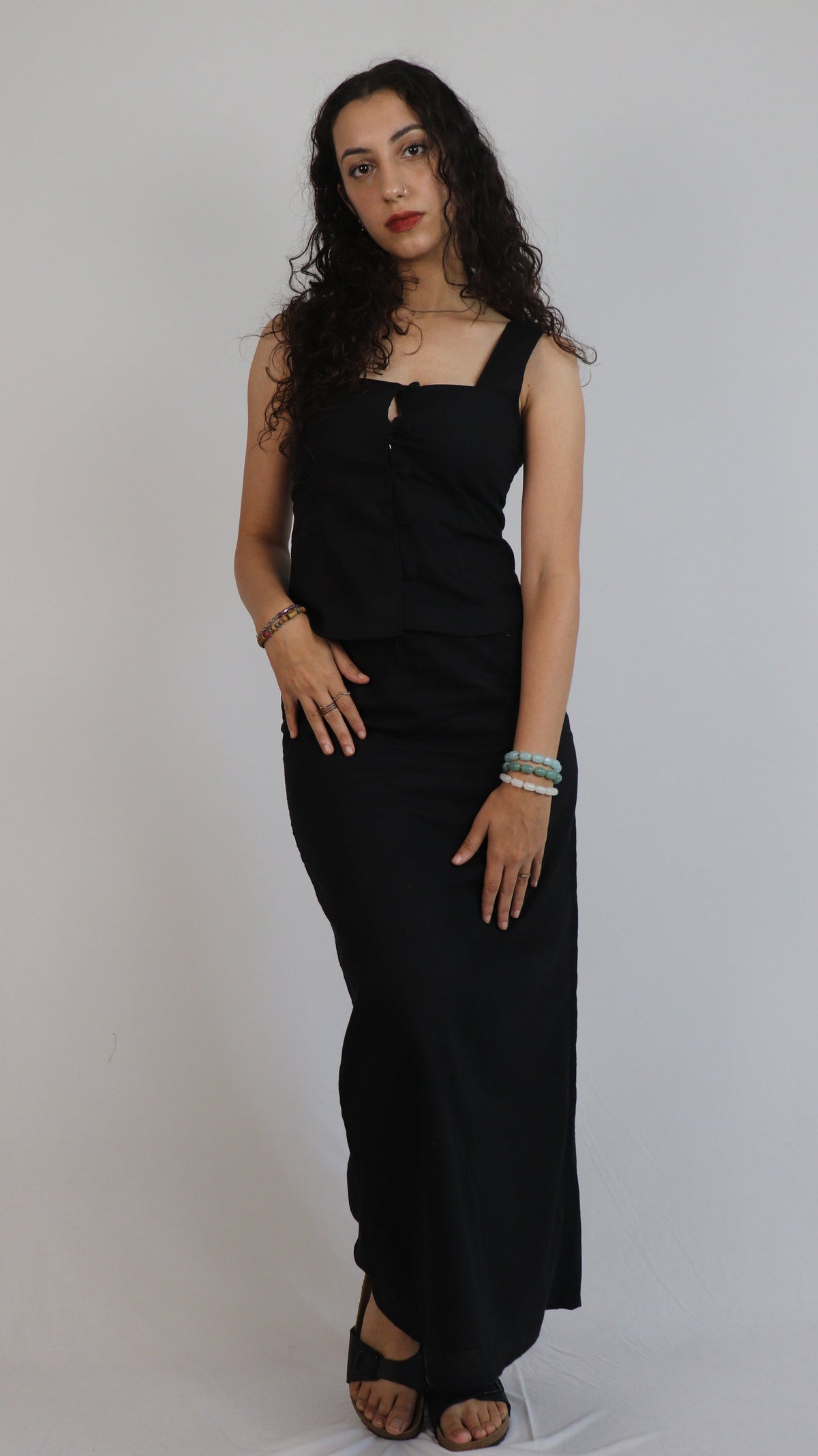 Black Maxi Skirt