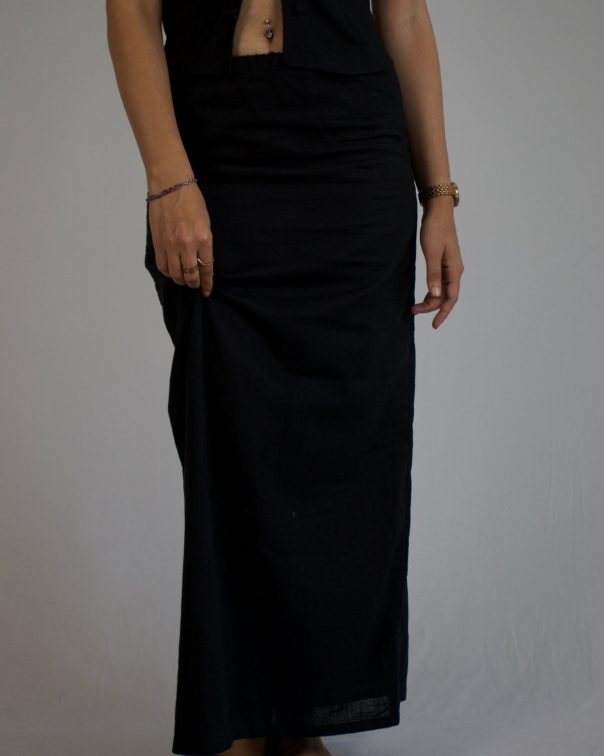 Black Maxi Skirt