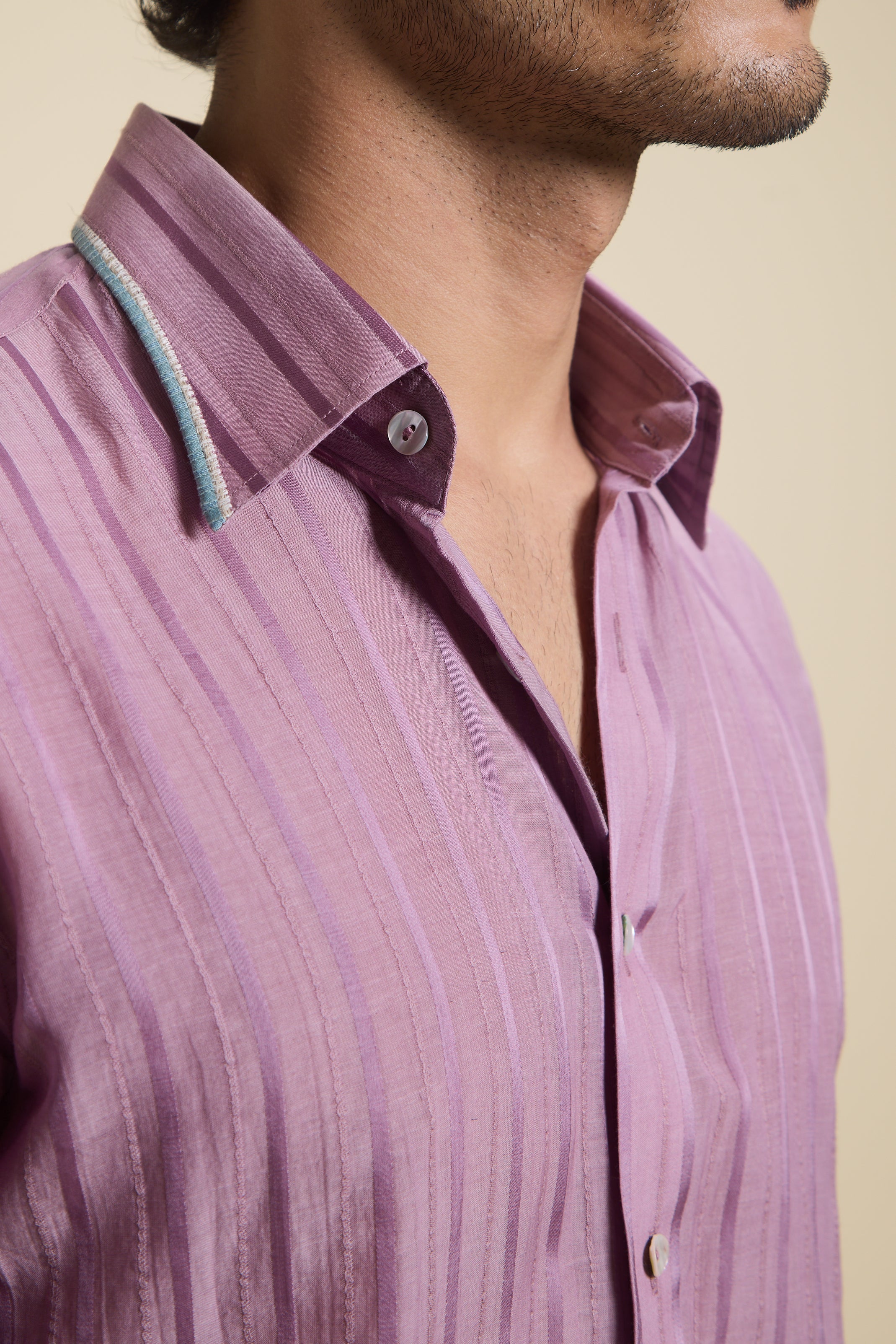 Purple Corn fibre shirt