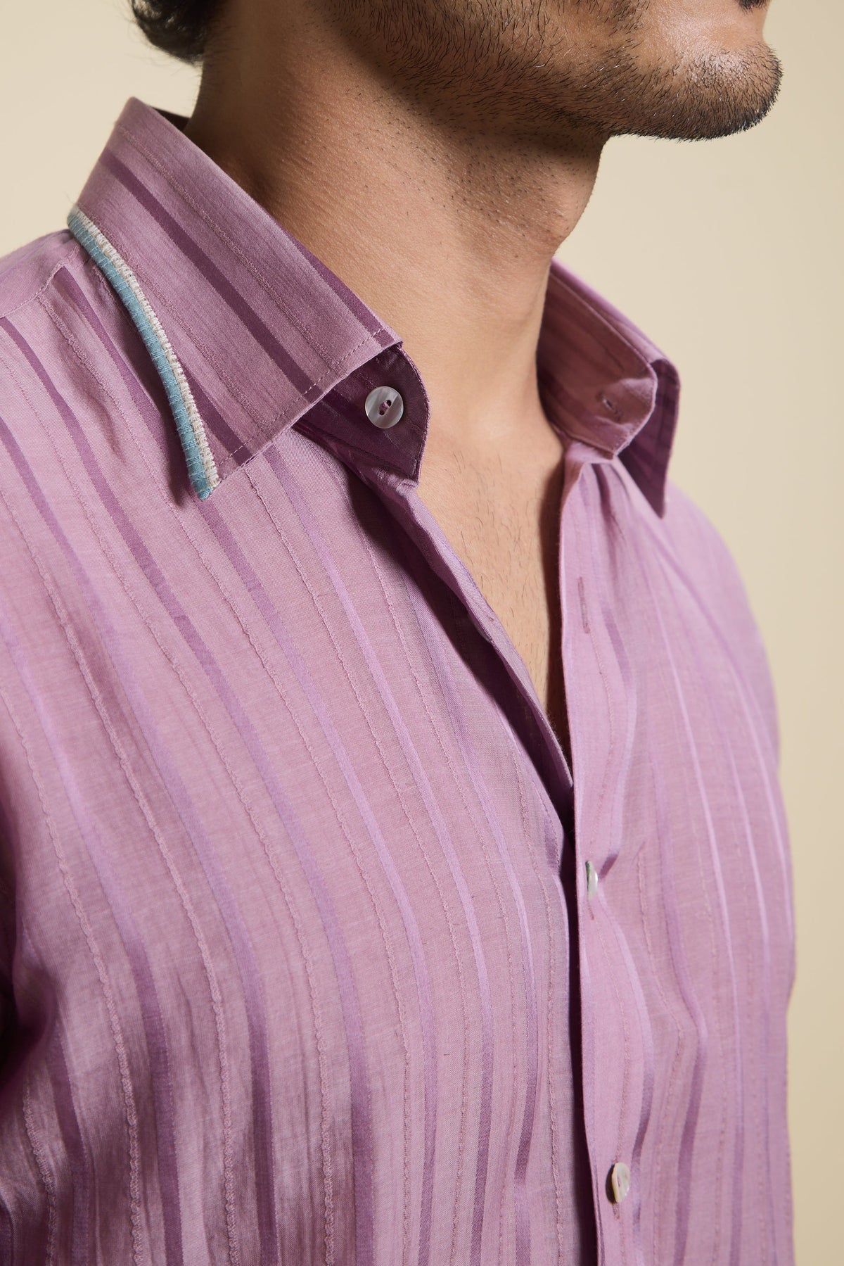 Purple Corn fibre shirt