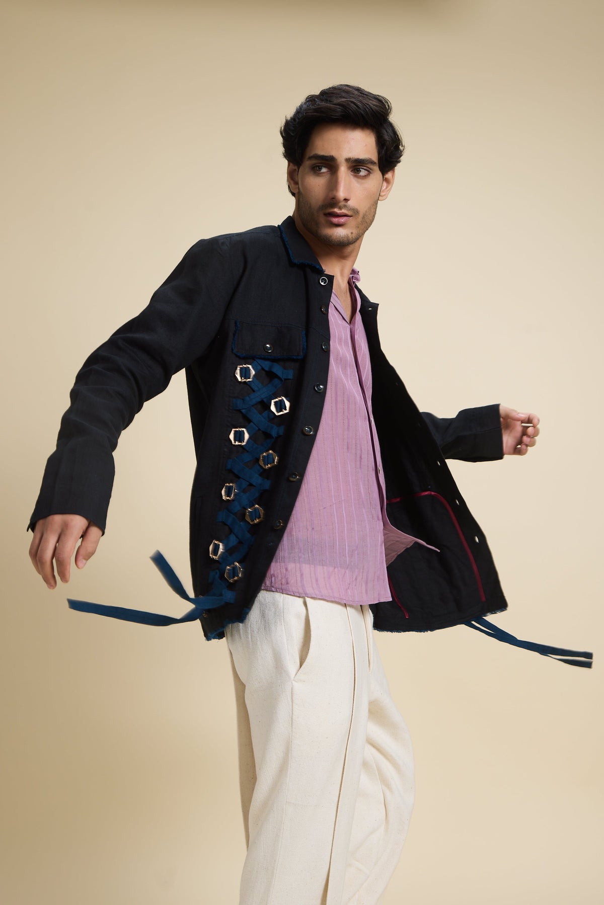 Noir Crest Jacket