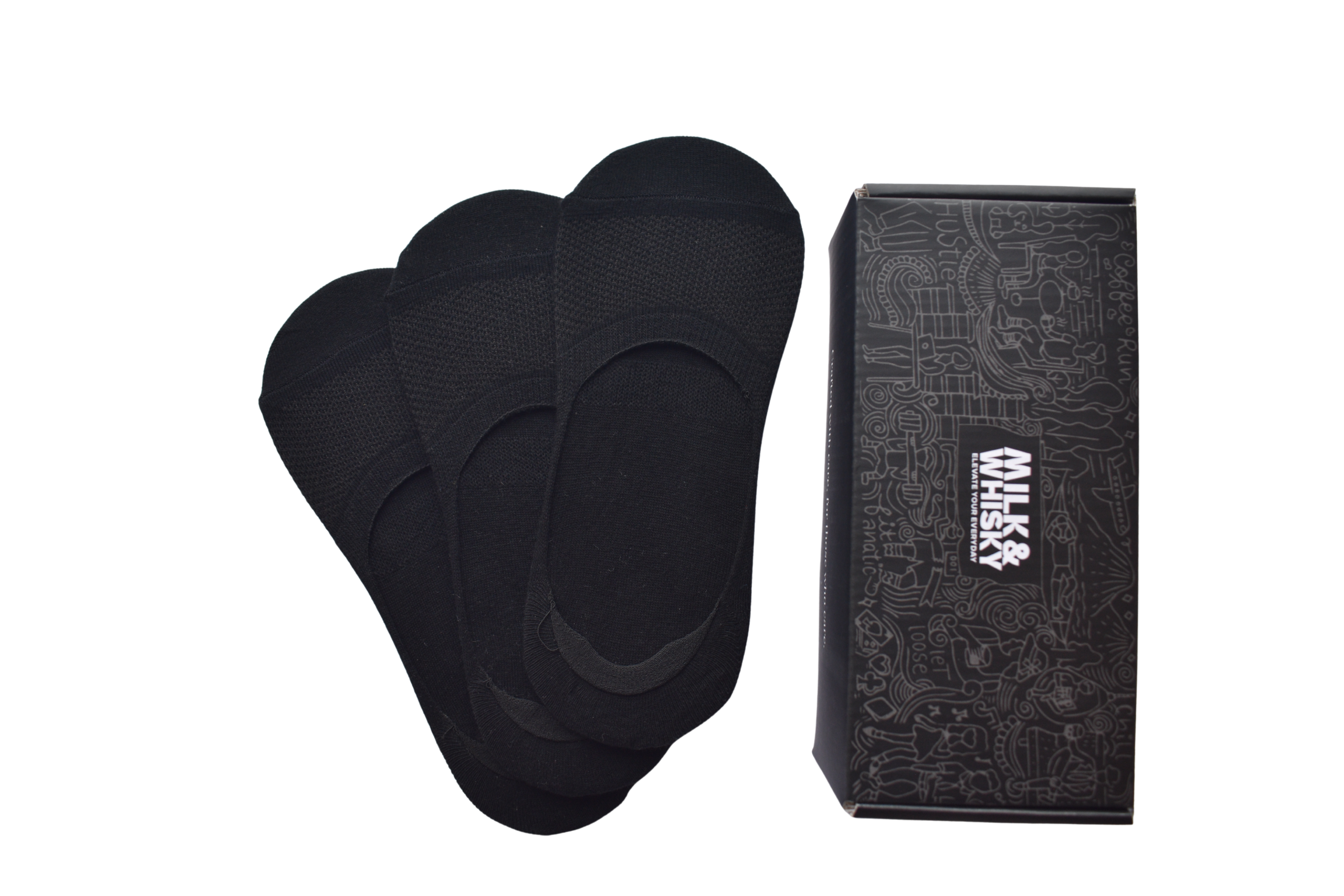 Black Essentials Loafers (Pack of 3)