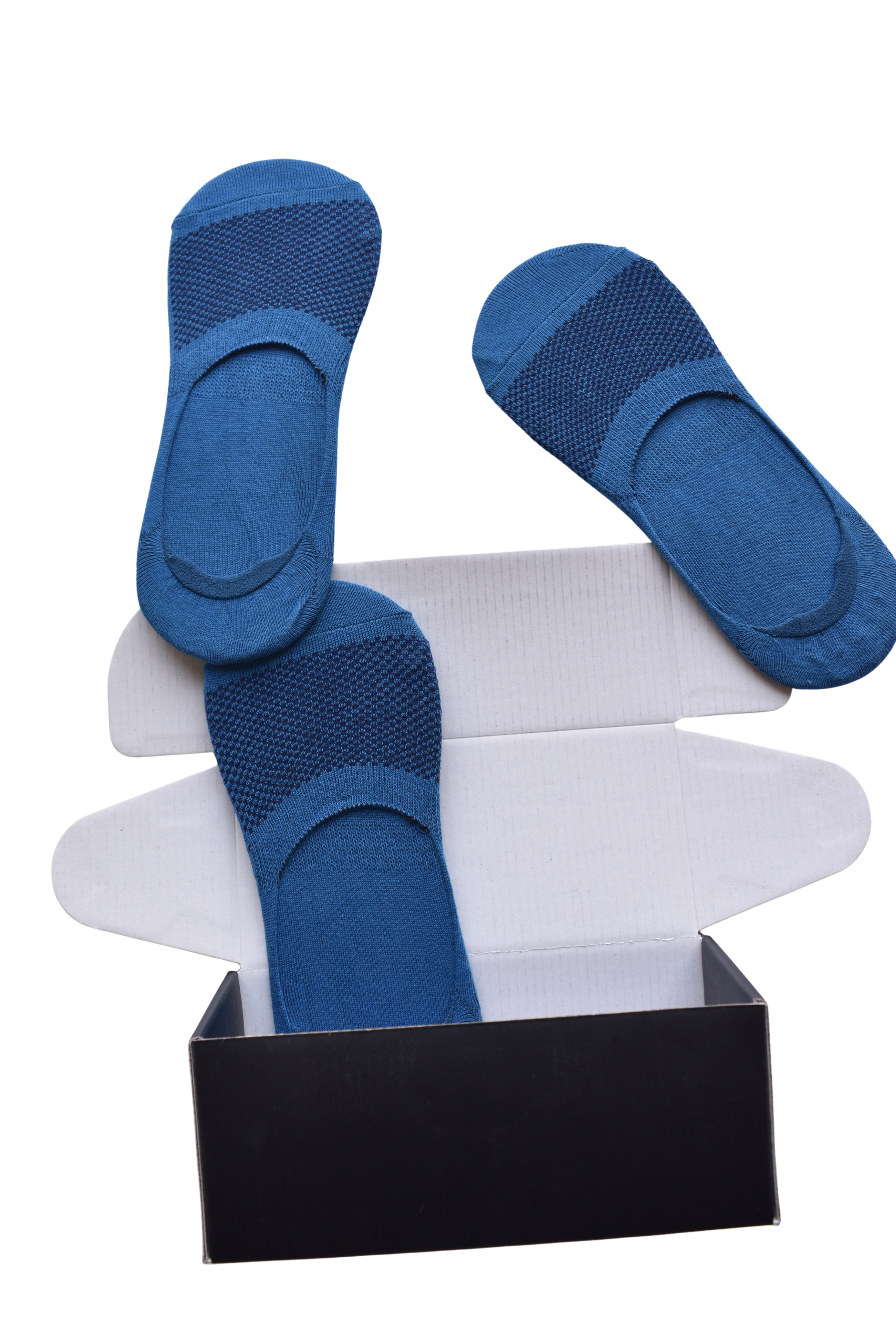 Sky Blue No-Show (Pack of 3)