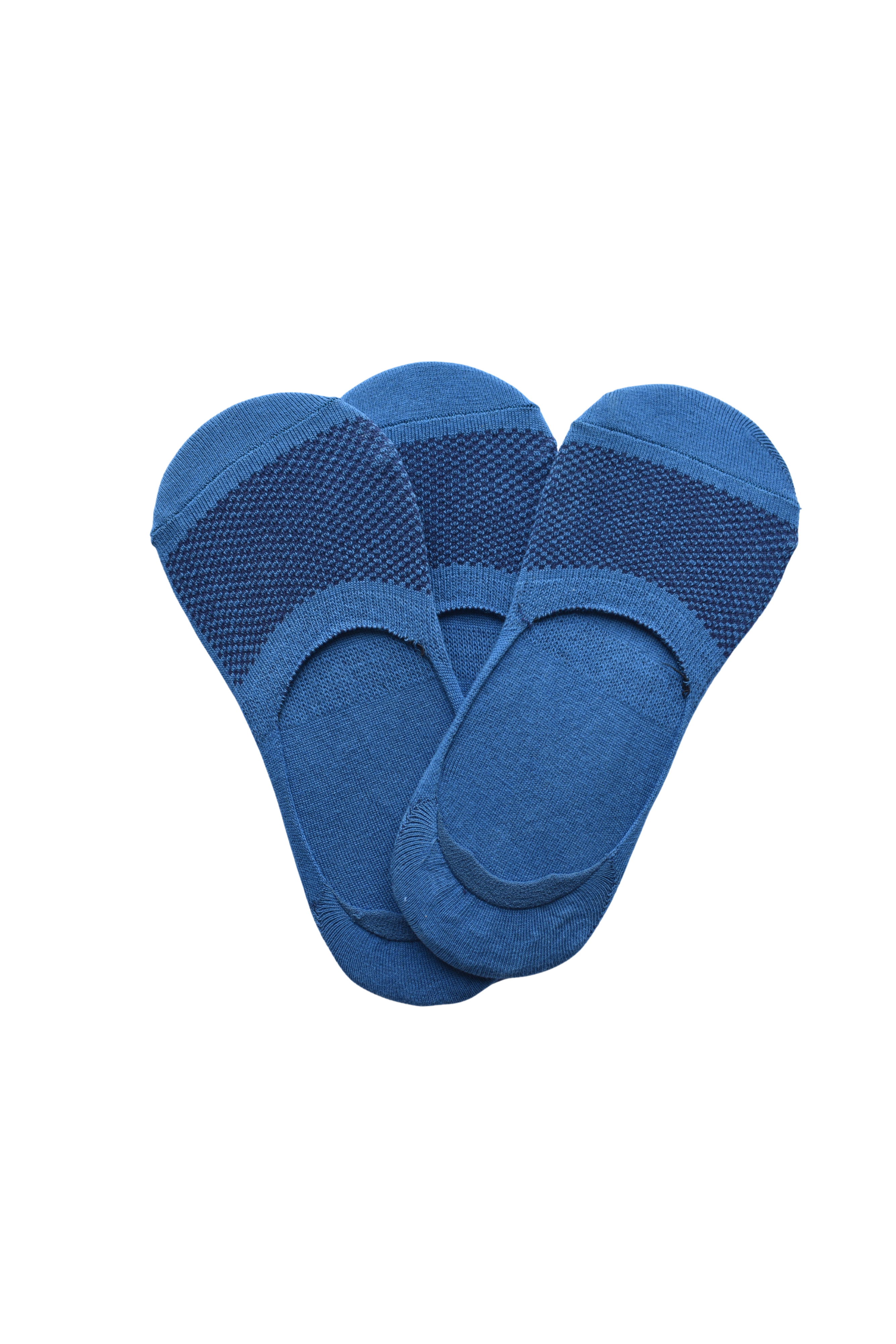 Sky Blue No-Show (Pack of 3)