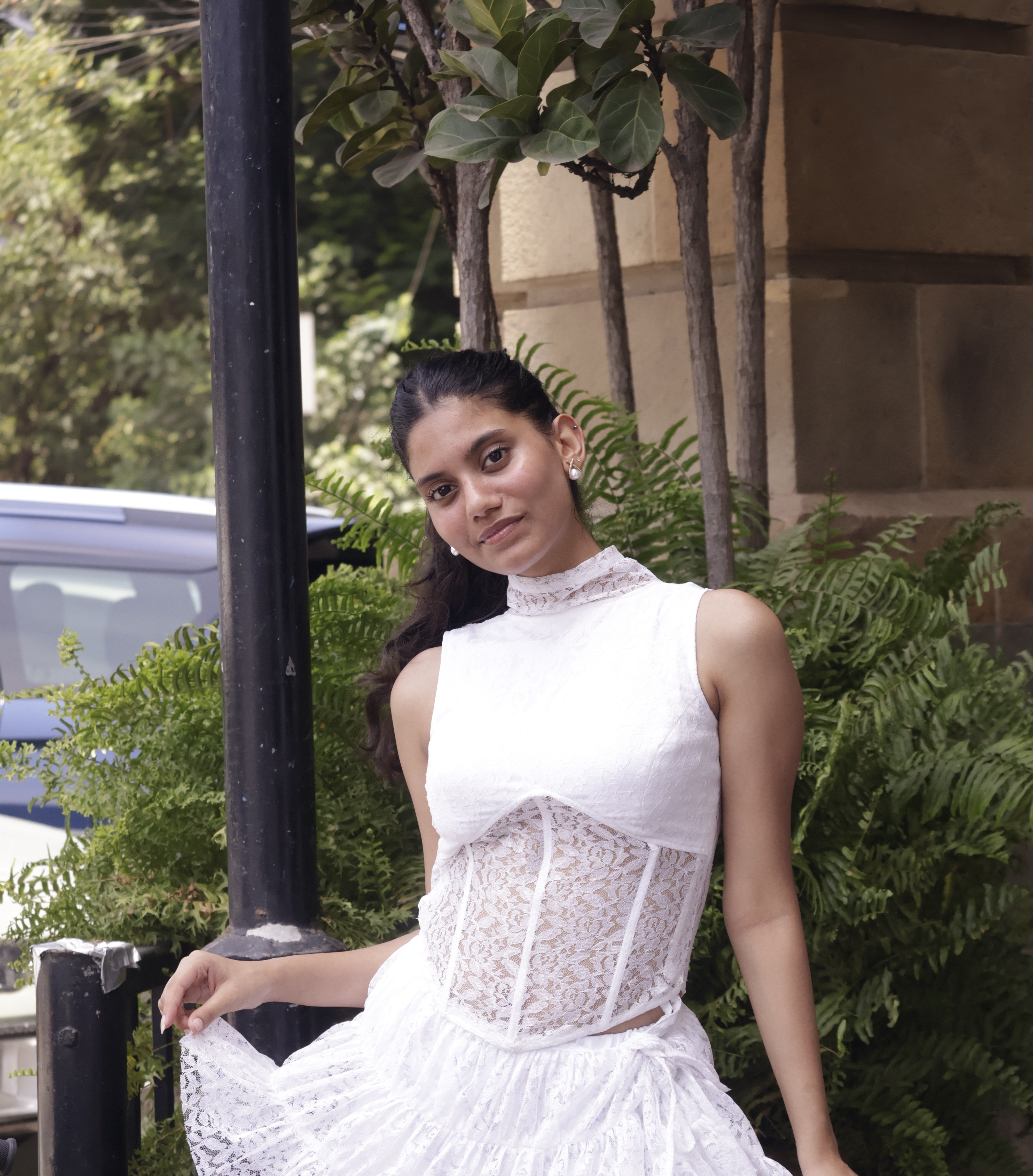 Whitebloom Corset