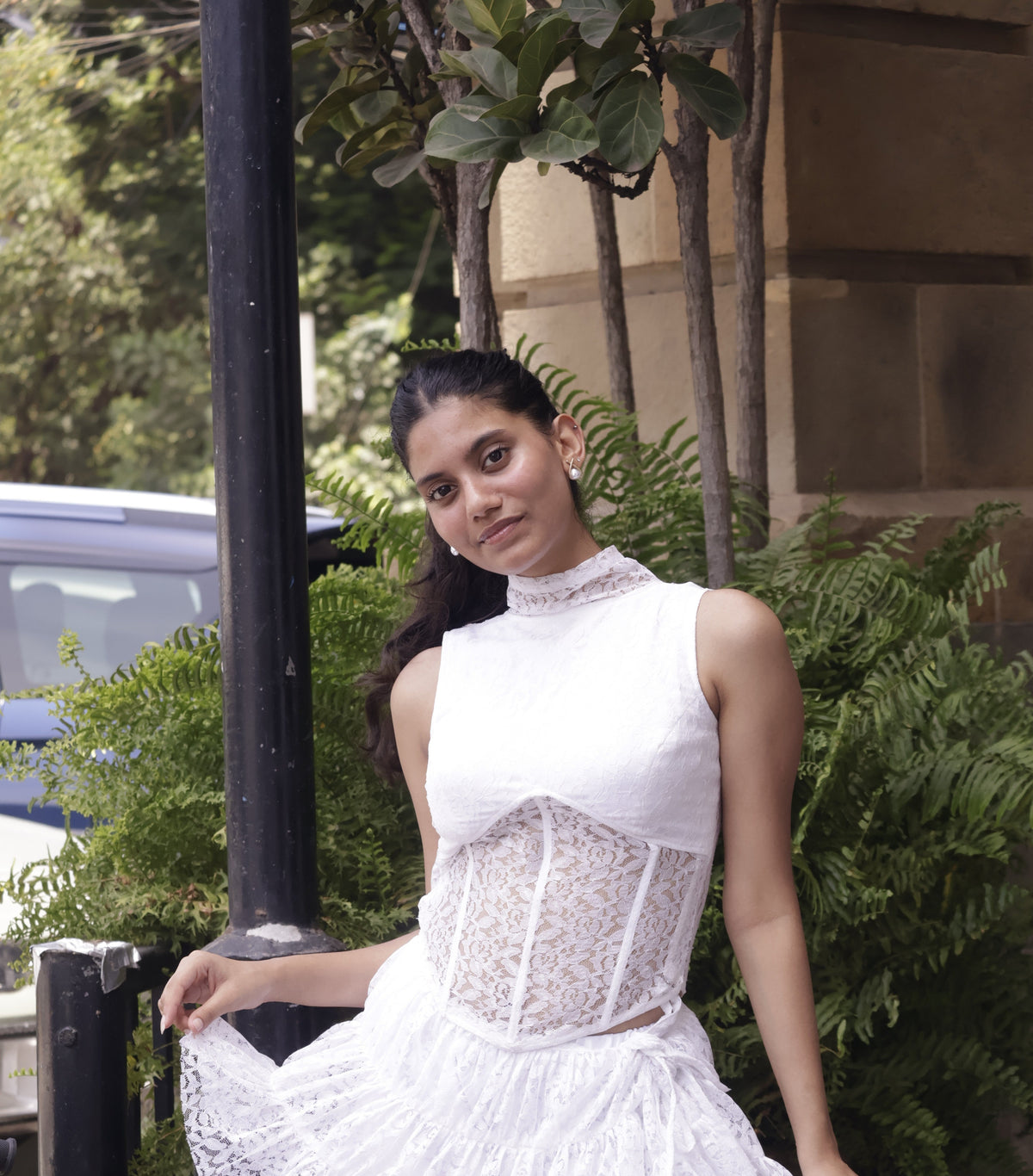 Whitebloom Corset