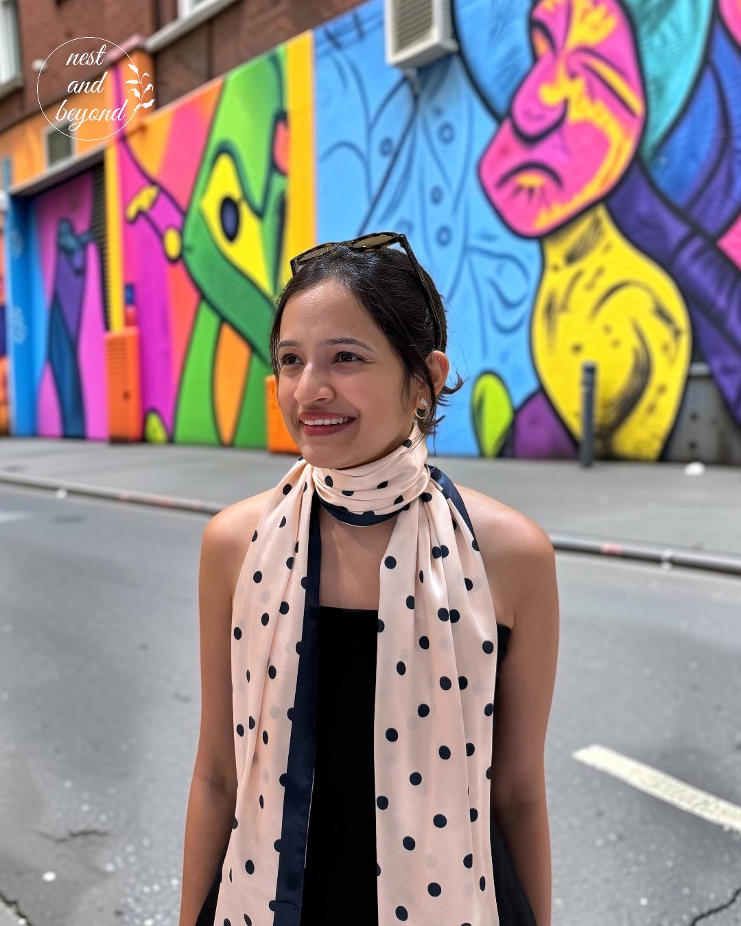 'Polka Dot' scarf