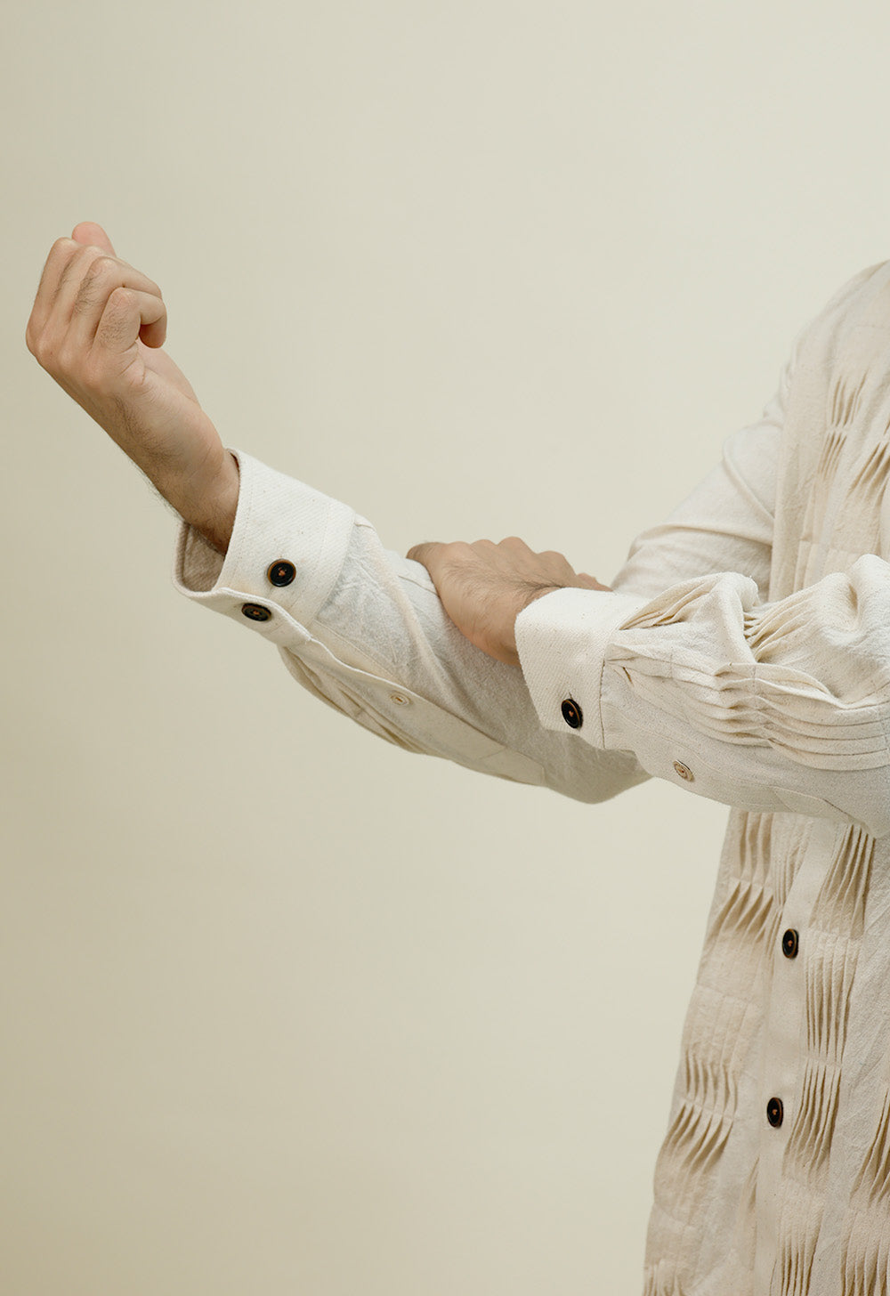 Signature J' pleated Shirt