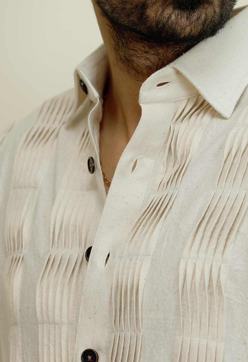 Signature J' pleated Shirt