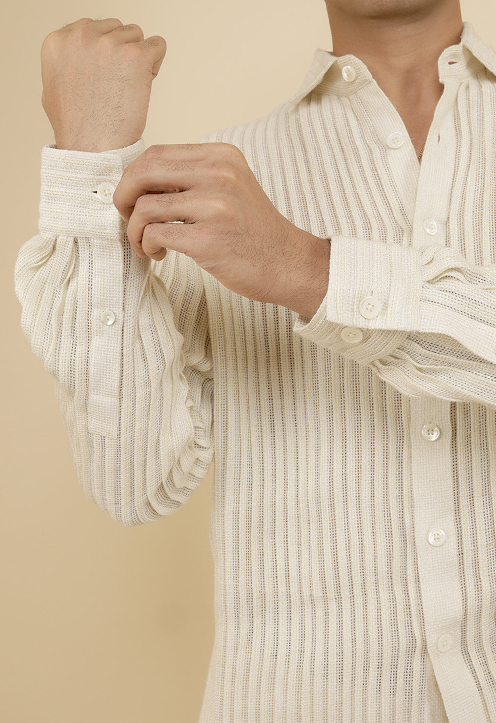 Linen Net Shirt