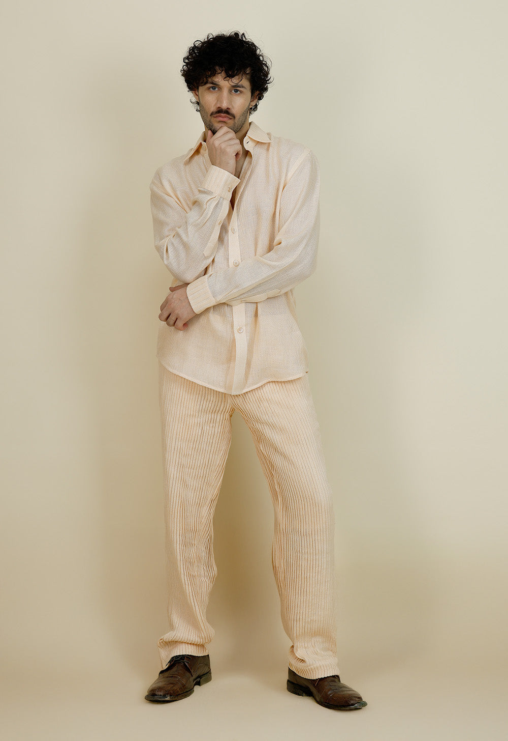 Linen Net Shirt