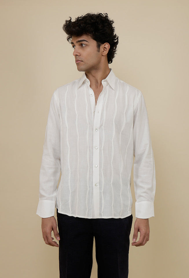 Pleated Detailing Shirt