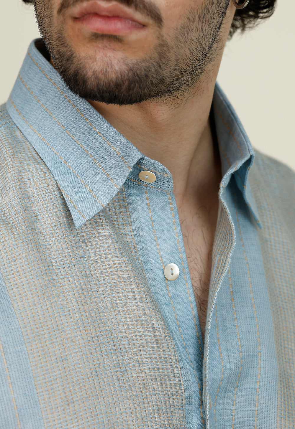 Linen Net Shirt