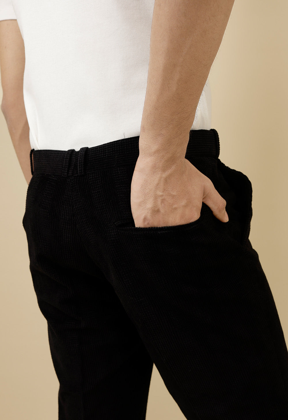 Textured pants