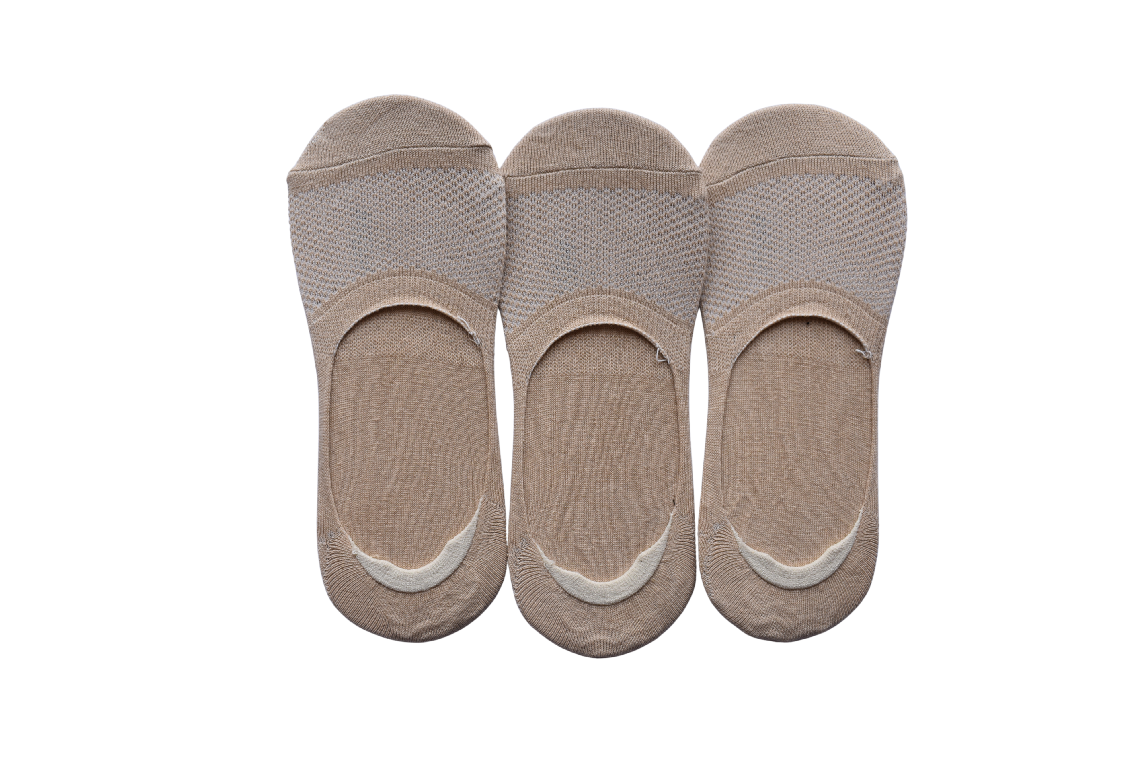 Desert Tone No-Show (Pack of 3)