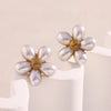 Flower Pearl Earrings