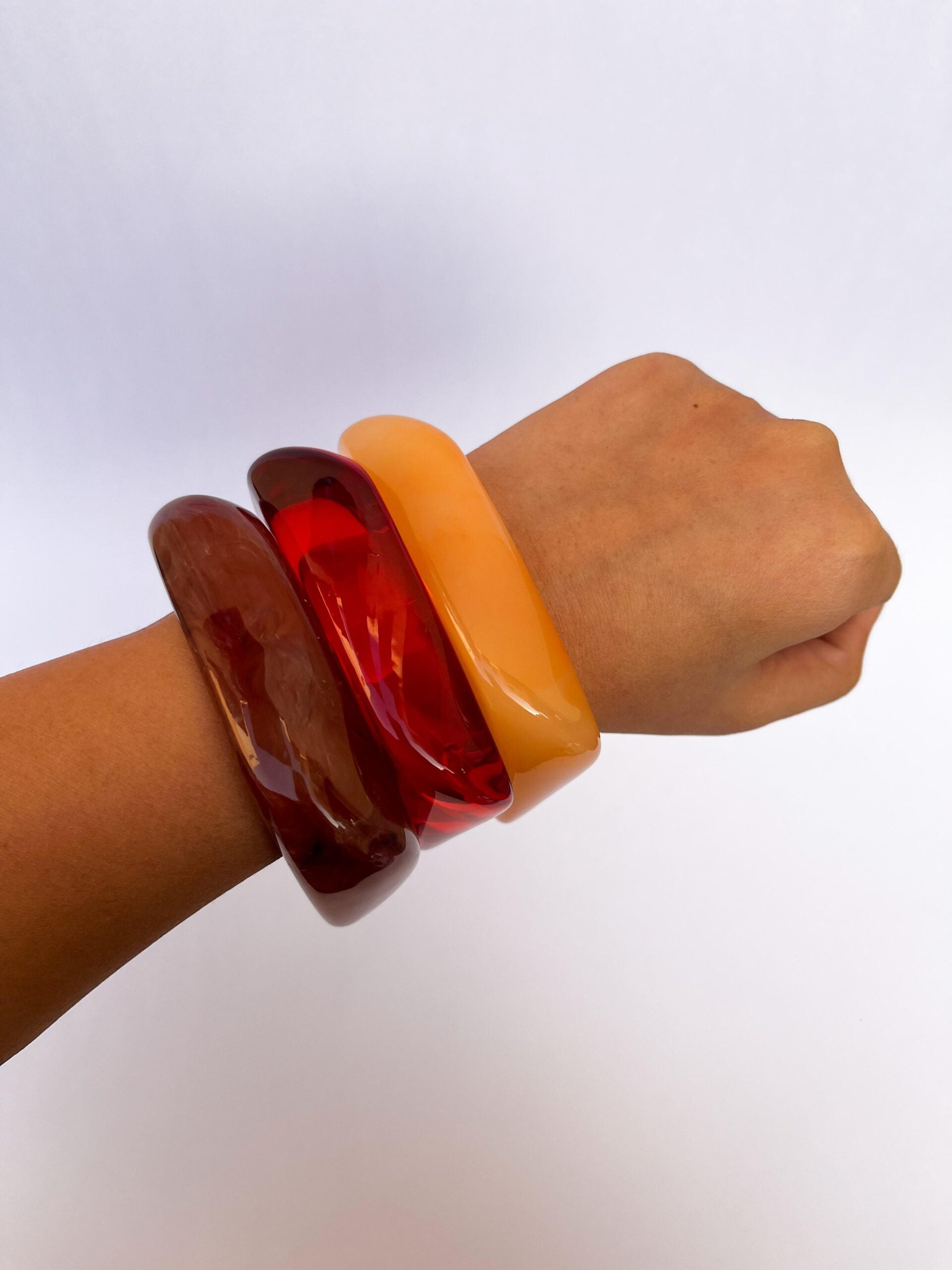 Unique Resin Bangles
