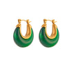 Aura Waterproof Resin earrings